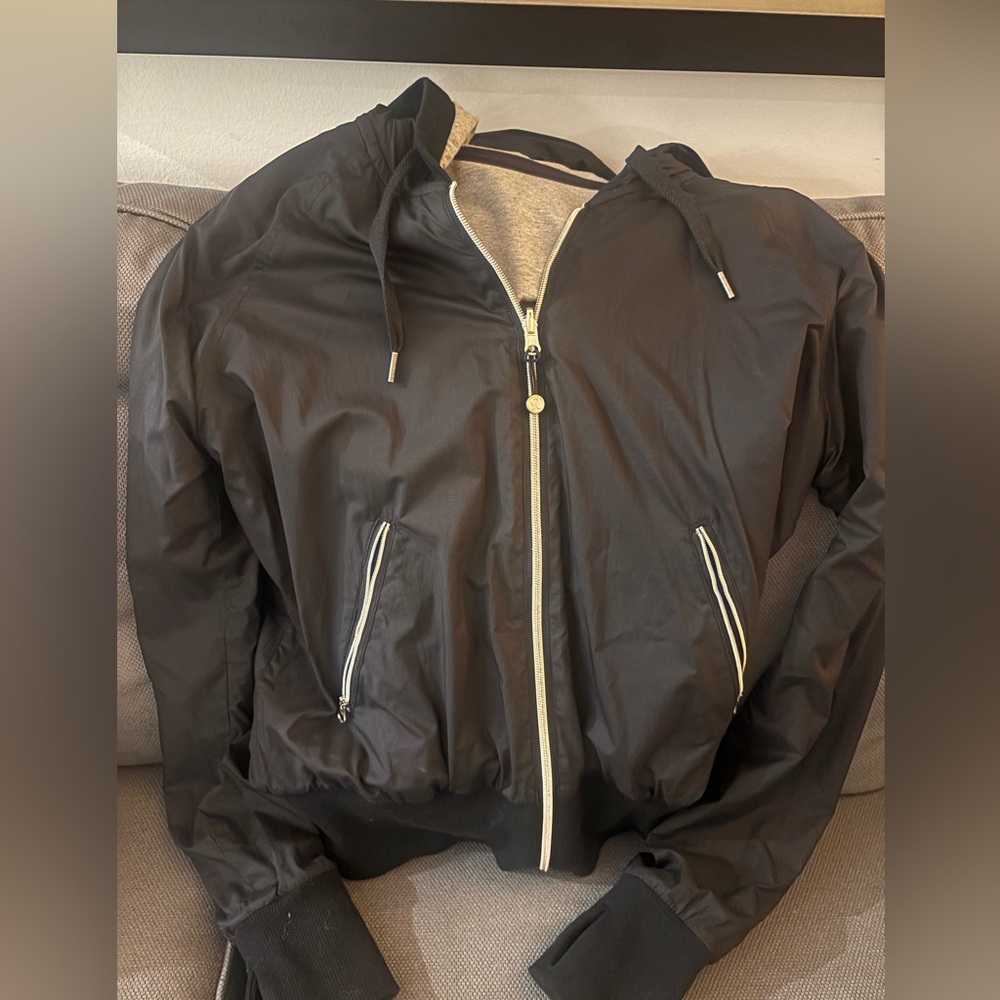Lululemon Black Windbreaker Jacket